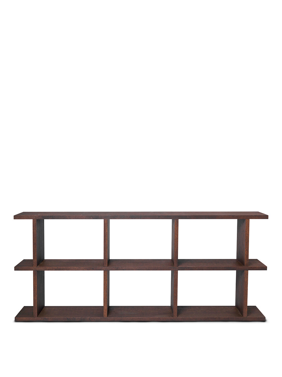 Kona Bookcase, 3x2 fra Ferm Living (Dark stained oak)