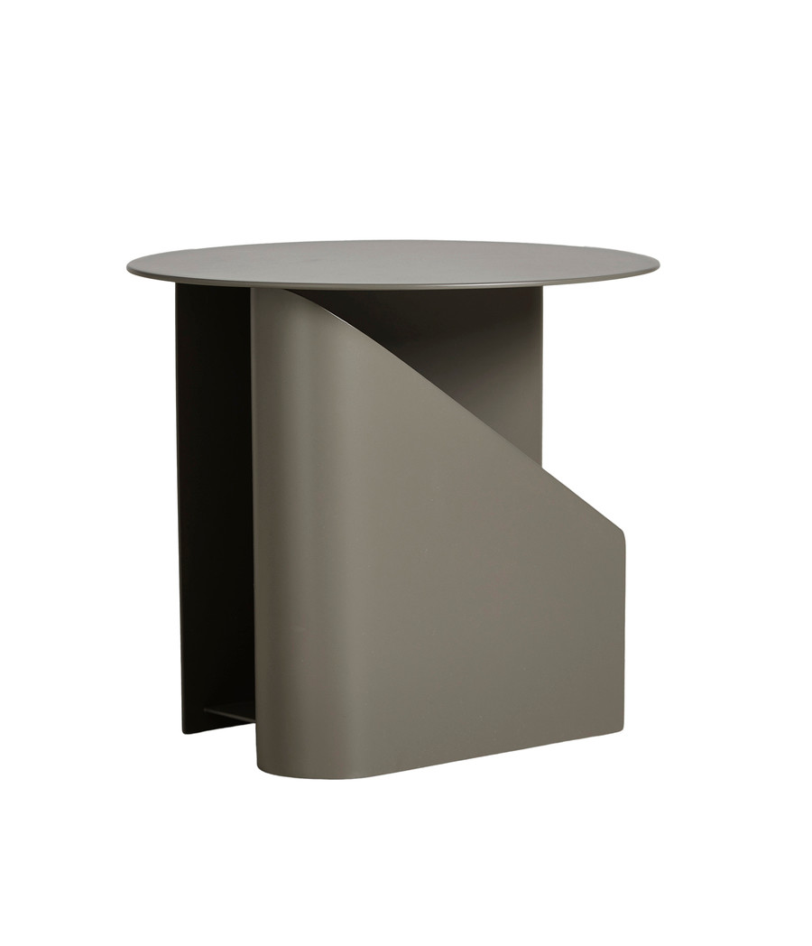 Sentrum Side Table fra Woud (Taupe)