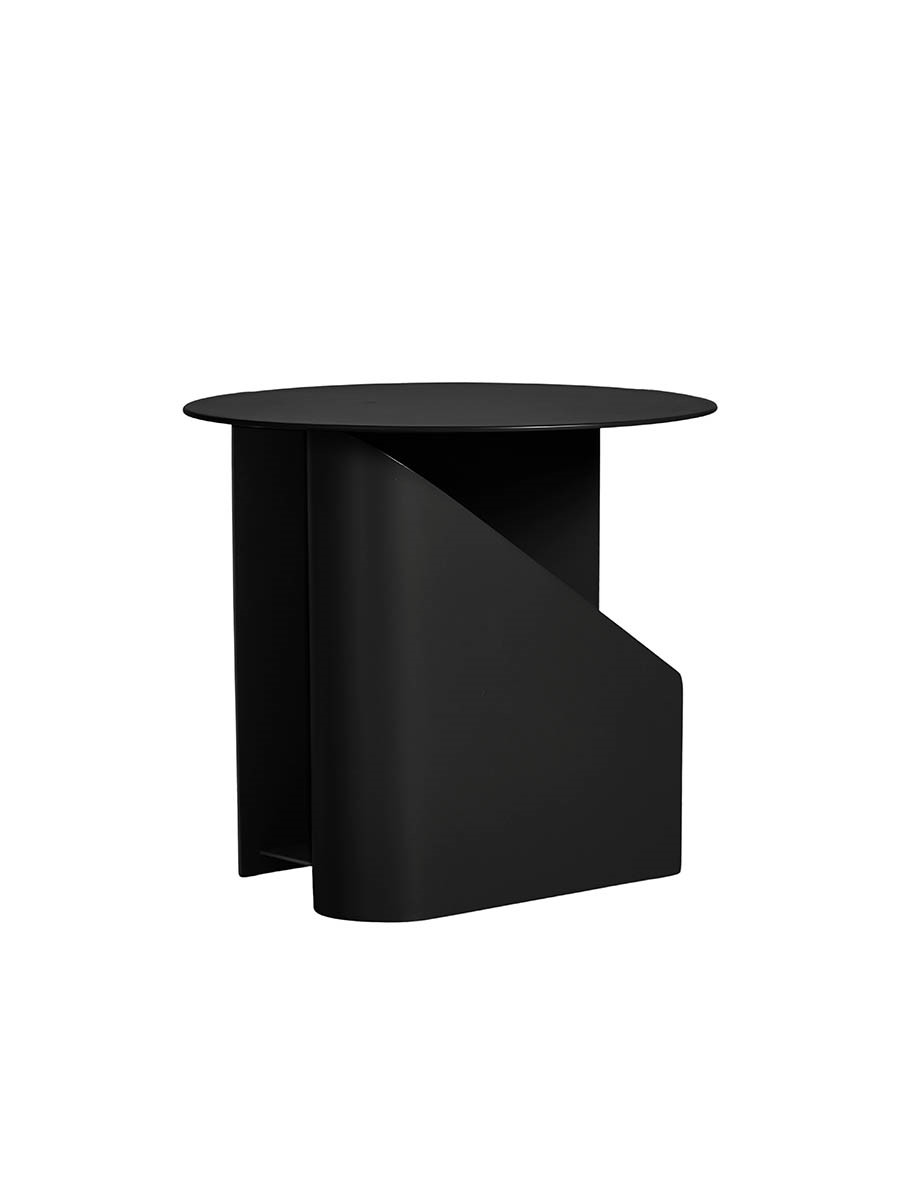 Sentrum Side Table fra Woud (Black)