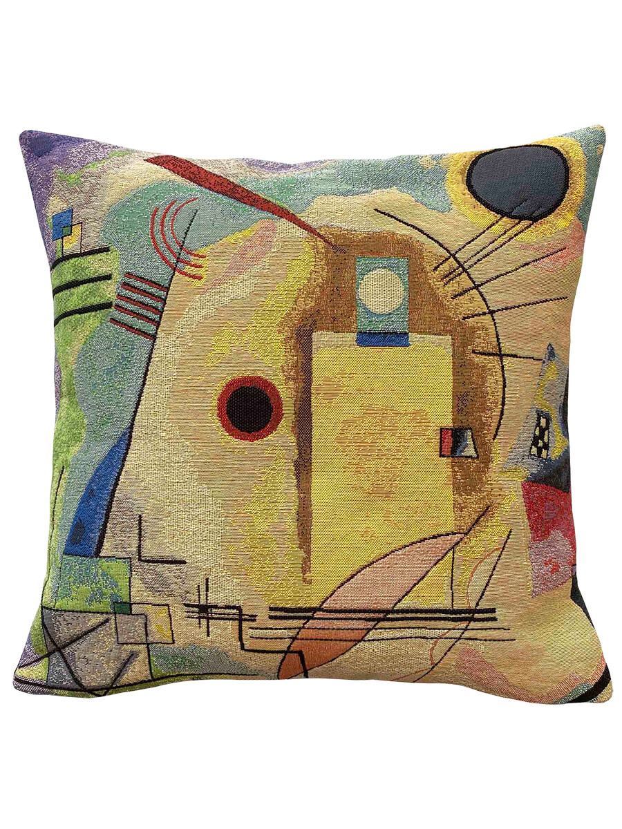 Kandinsky Jaune-Rouge-Bleu Extrait 2 pude fra Poulin Design