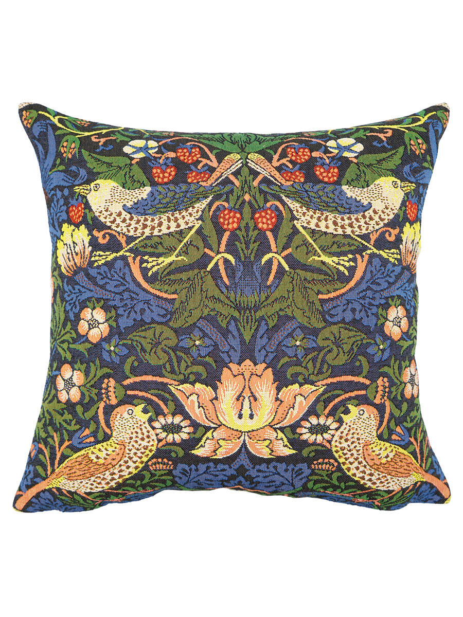 William Morris Strawberry Thief pude fra Poulin Design