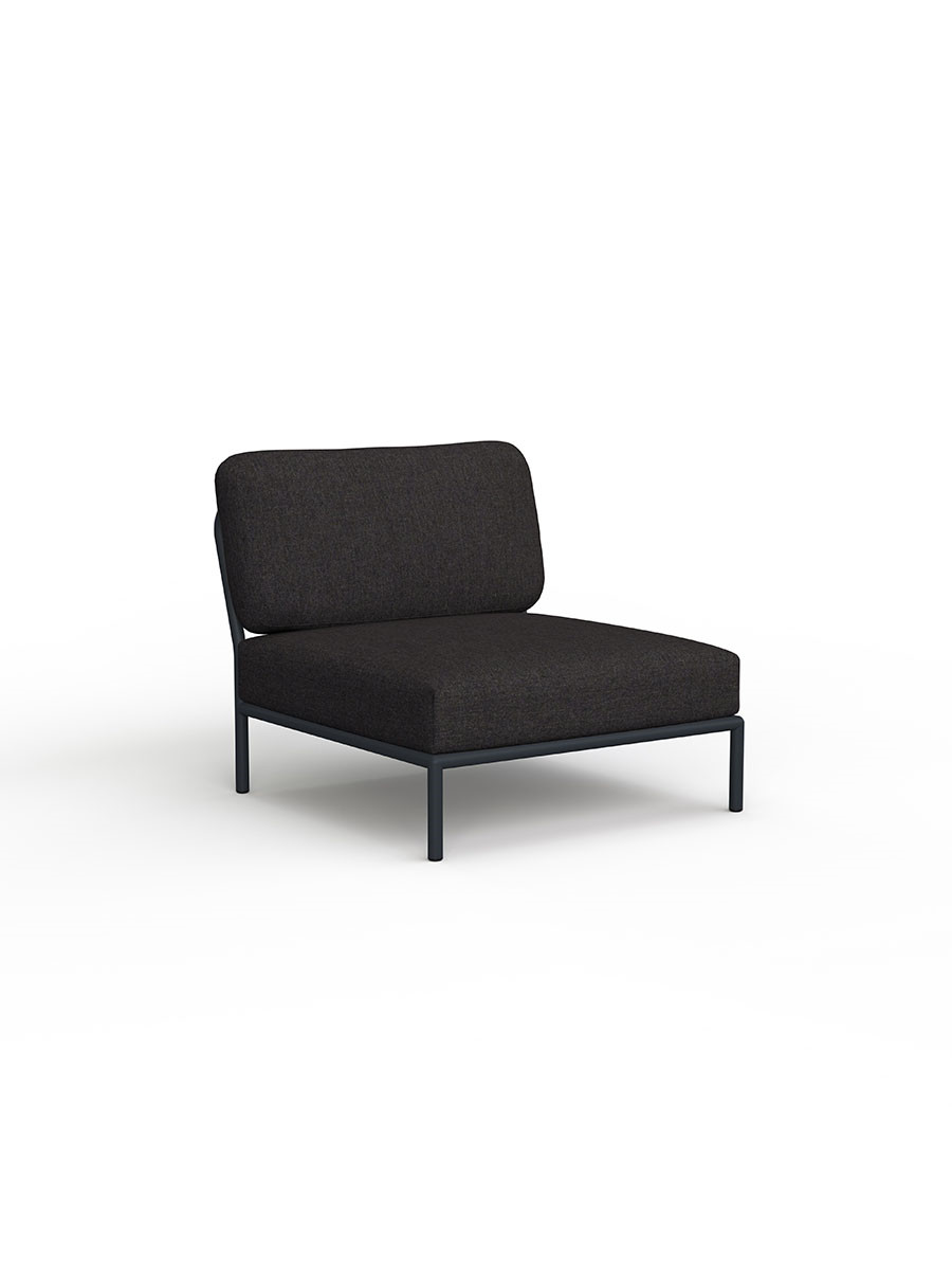 Level Sofa, enkelt modul fra Houe (Sooty Grey Natté)