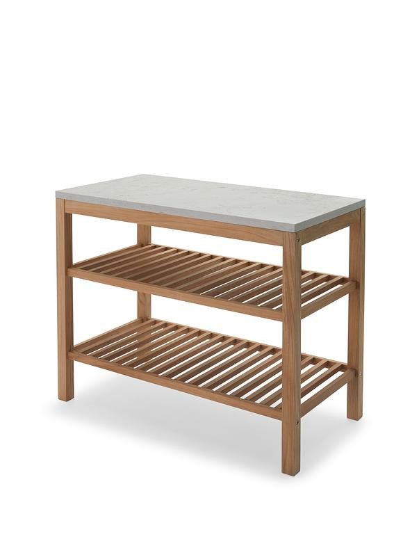 Skagerak Pantry Modul 2 fra Fritz Hansen (Teak/limestone)