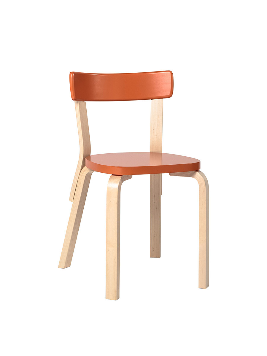 Chair 69 fra Artek (Orange)