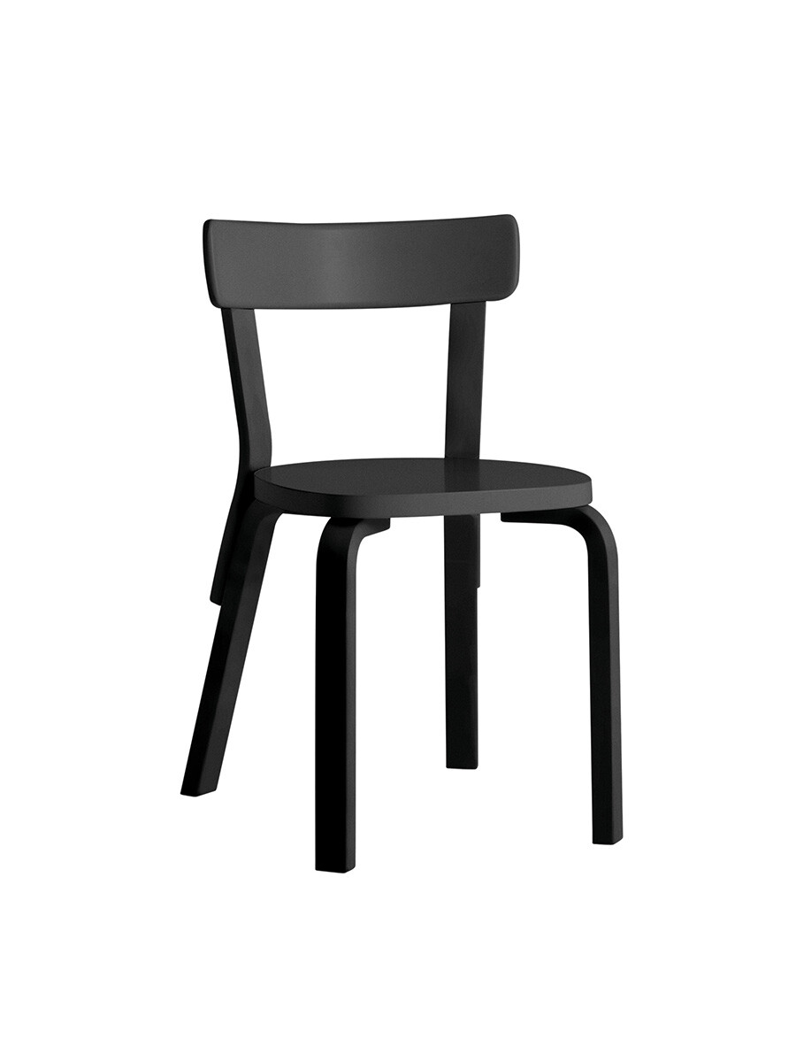 Chair 69 fra Artek (Sort)