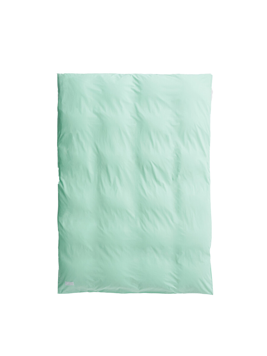 Pure Poplin Duvet Cover Single 140x200 cm fra Magniberg (Pale Green)