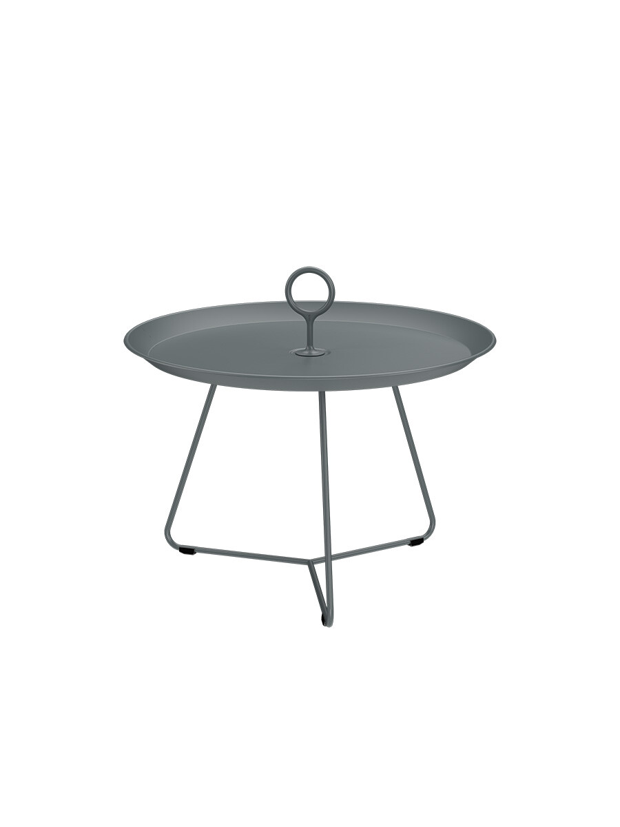 Eyelet Tray Table, Ø57,5 cm fra Houe (Dark Grey)