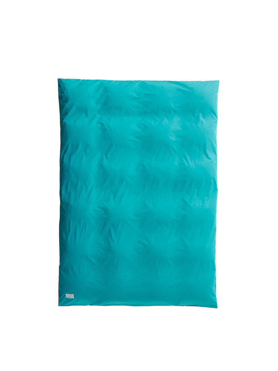 Pure Poplin Duvet Cover Single 140x200 cm fra Magniberg (Aqua Green)