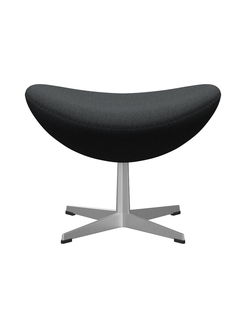 3127 Fodskammel til Ægget af Arne Jacobsen (Fiord, 191 Dark Grey Multi)