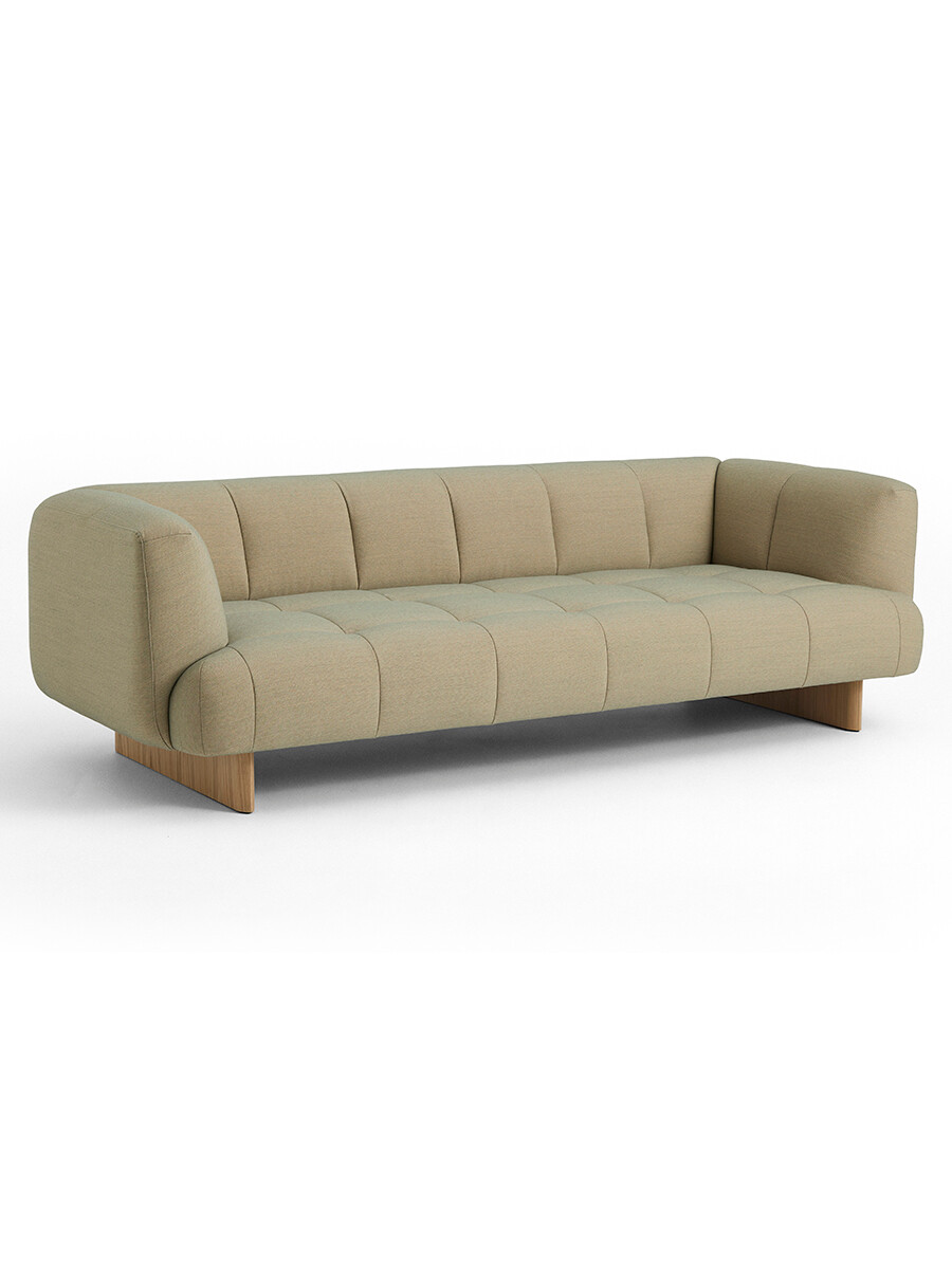 Quilton Lift 3 Pers. Sofa fra Hay (Lakeret eg, Prisgruppe 6)