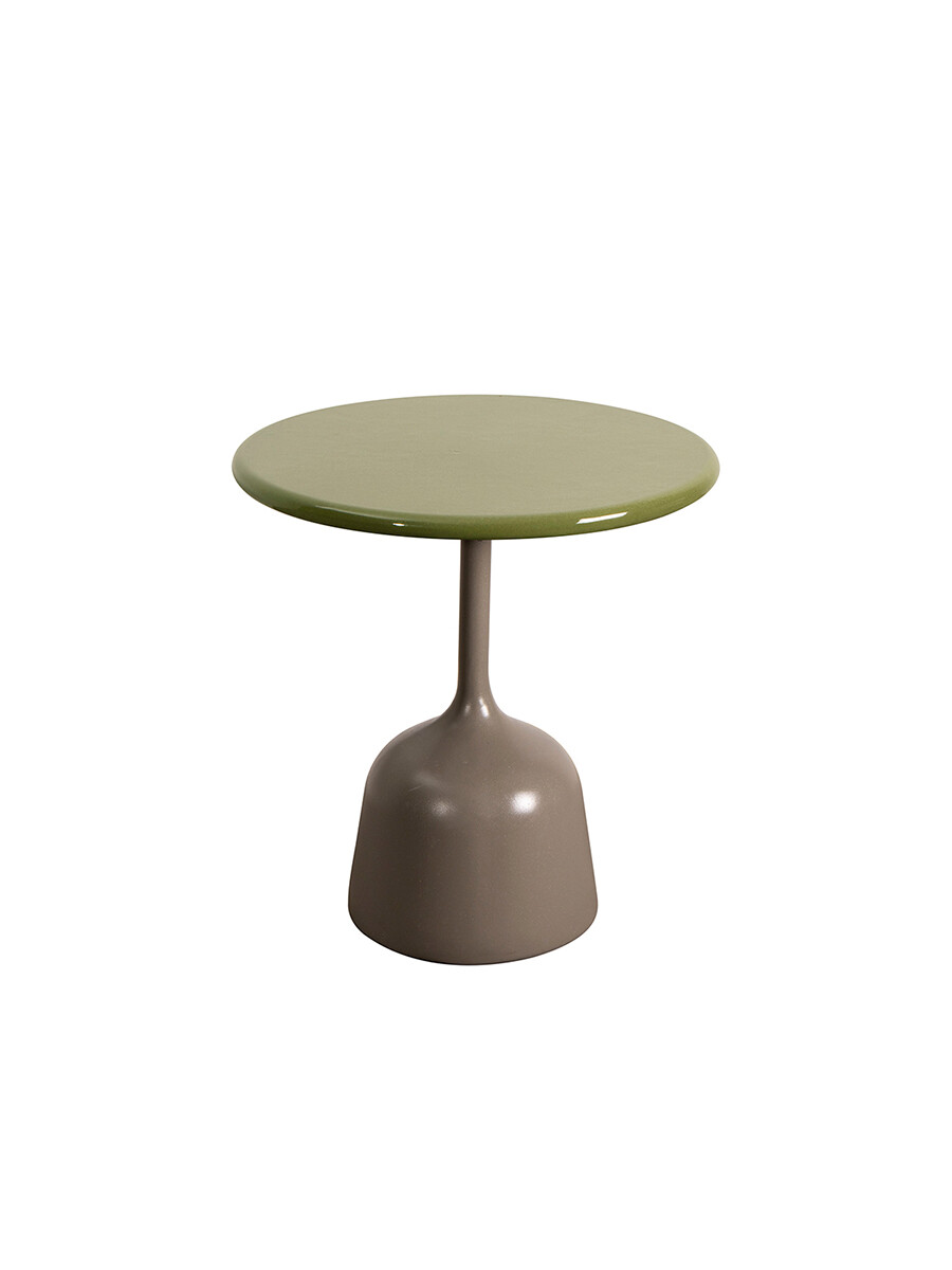 Glaze Sofabord, lille fra Cane-line (Green, Taupe aluminium)