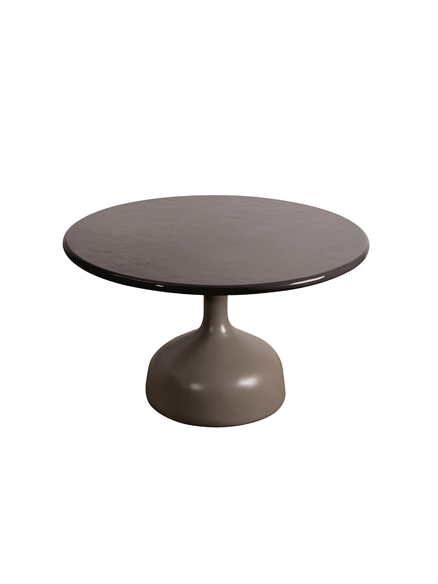 Glaze Sofabord, stor fra Cane-line (Black, Taupe aluminium)