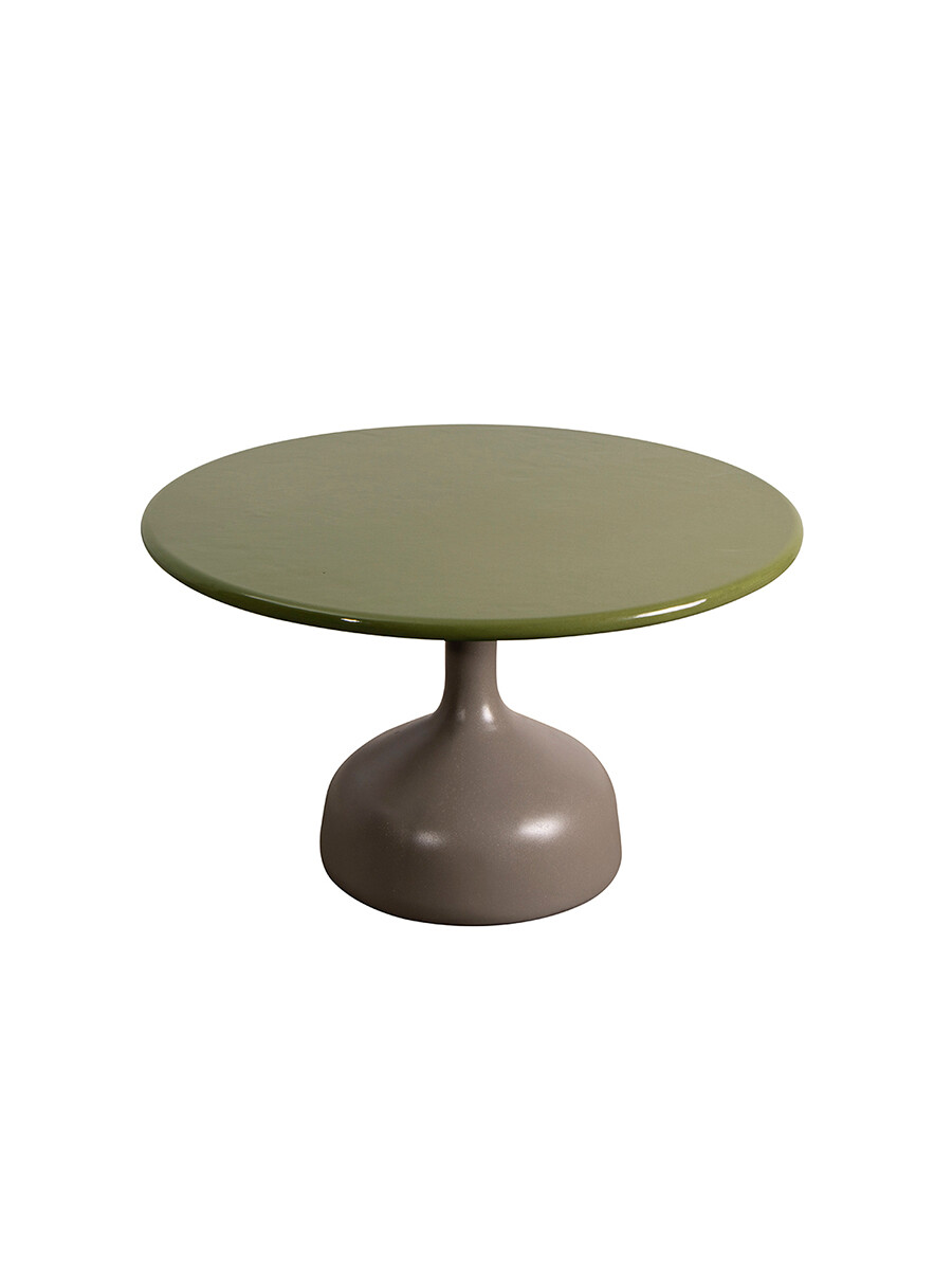 Glaze Sofabord, stor fra Cane-line (Green, Taupe aluminium)