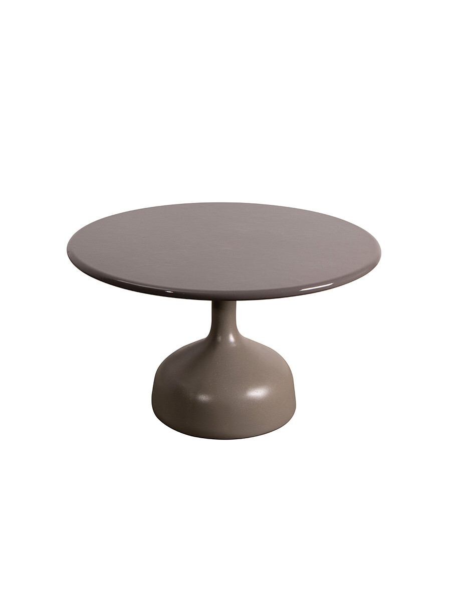 Glaze Sofabord, stor fra Cane-line (Taupe, Taupe aluminium)