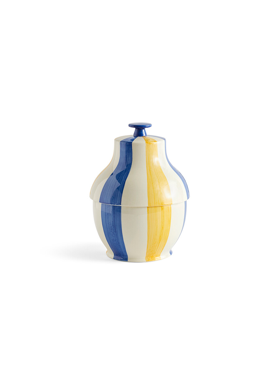 Sobremesa stripe cookie jar fra Hay