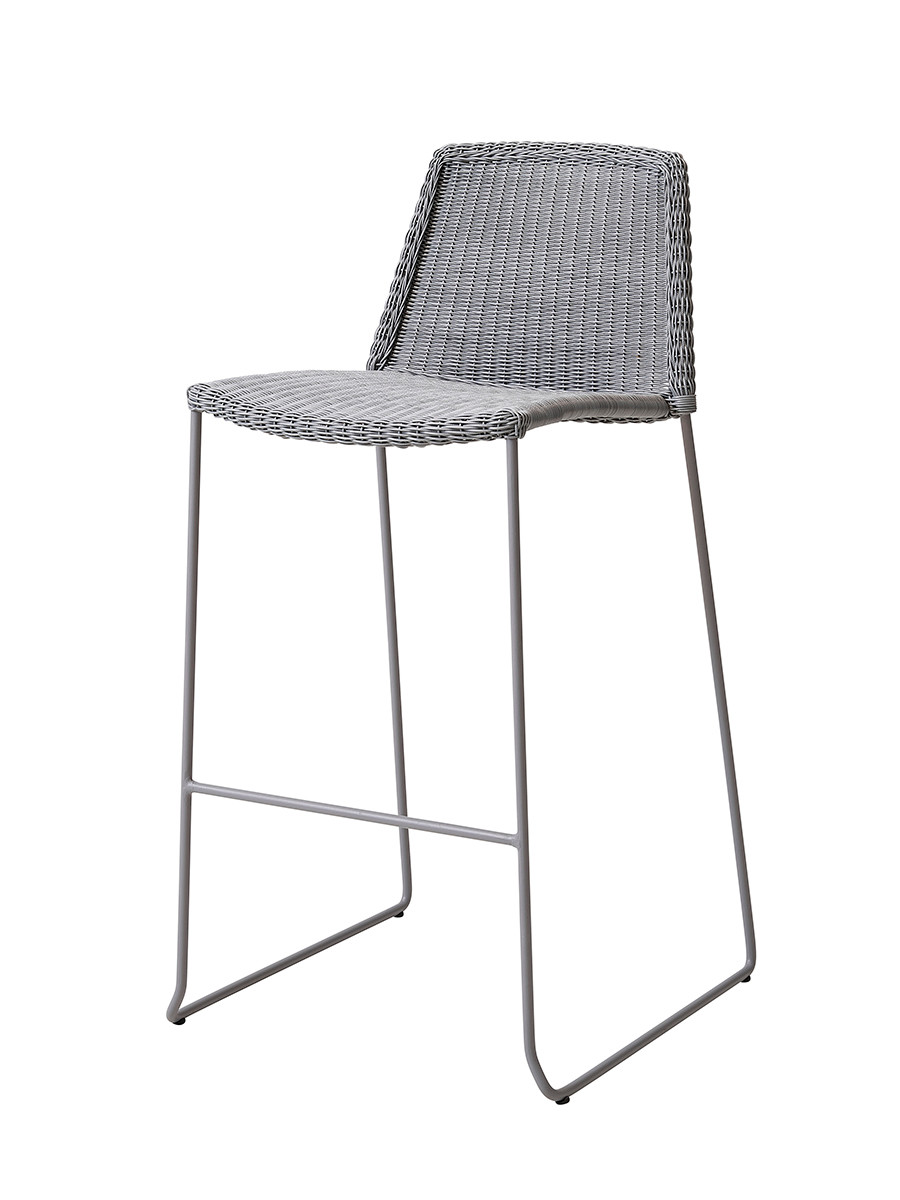 Breeze Barstol fra Cane-line (Light grey)