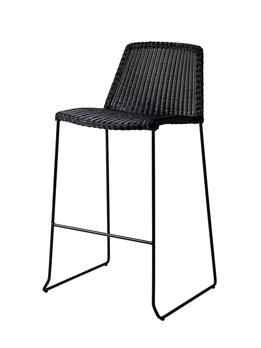 Breeze Barstol fra Cane-line (Black)