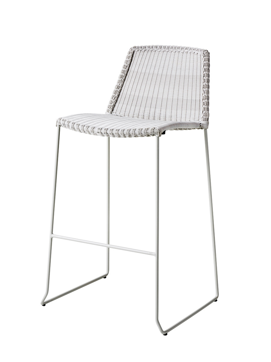 Breeze Barstol fra Cane-line (White grey)