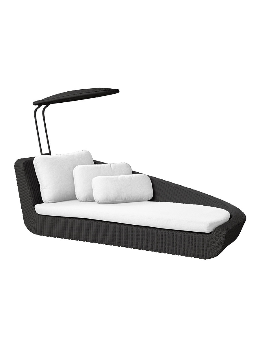 Savannah Daybed, venstre fra Cane-line (Hvid, Cane-line Natte hynde)