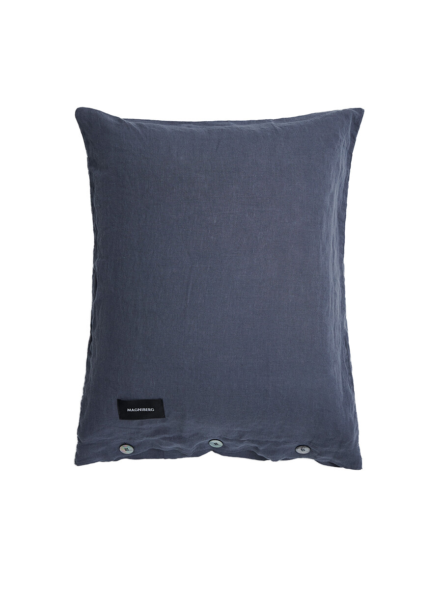 Mother Linen Pillow Cover Single fra Magniberg (Bluish Grey, 63 x 60 cm)