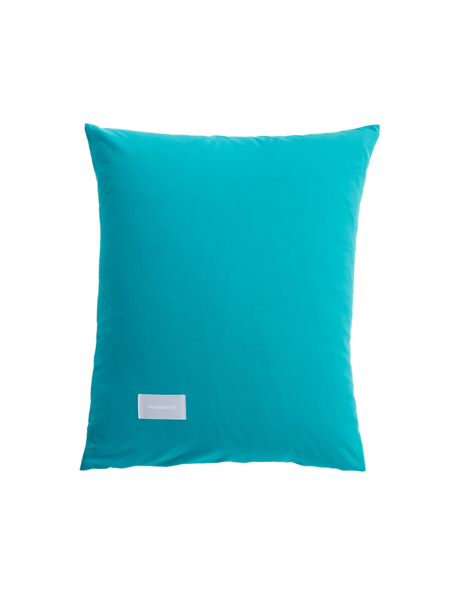 Pure Poplin Pillow Cover Single 50x70 cm fra Magniberg (Aqua Green)