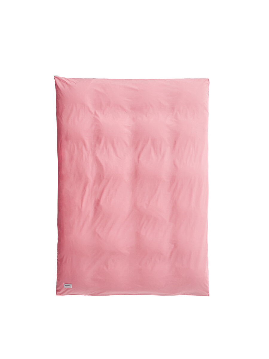 Pure Poplin Duvet Cover Single 140x220 cm fra Magniberg (Coral Pink)