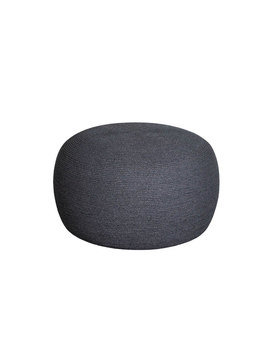 Circle Fodskammel, stor fra Cane-line (Dark grey)