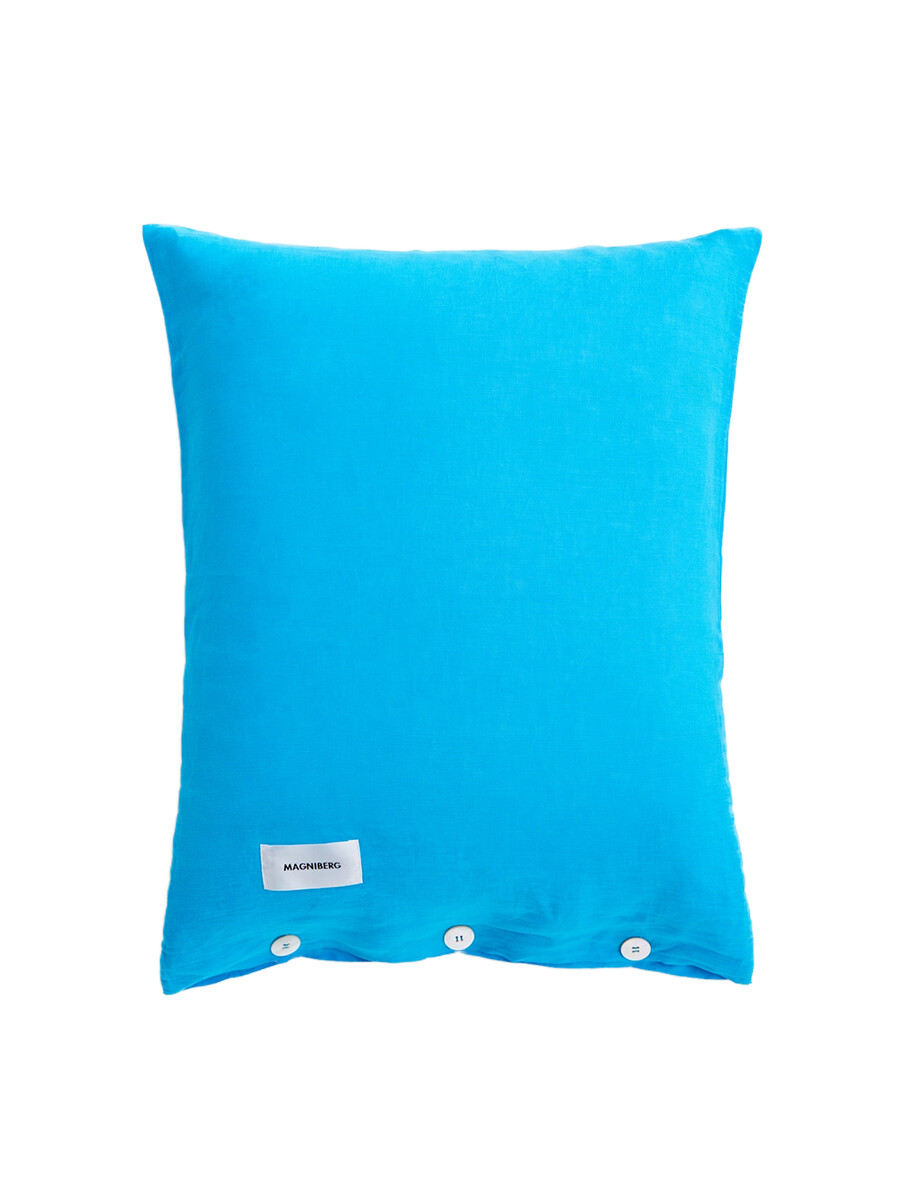 Mother Linen Pillow Cover Single fra Magniberg (Dance Blue, 50 x 70 cm)