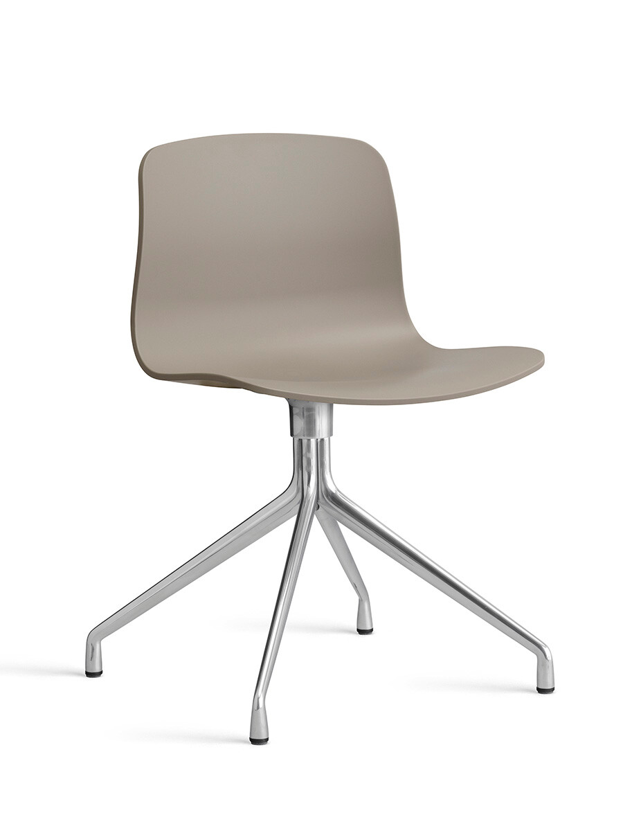 About a Chair AAC 10 fra Hay (Khaki, Poleret aluminium)