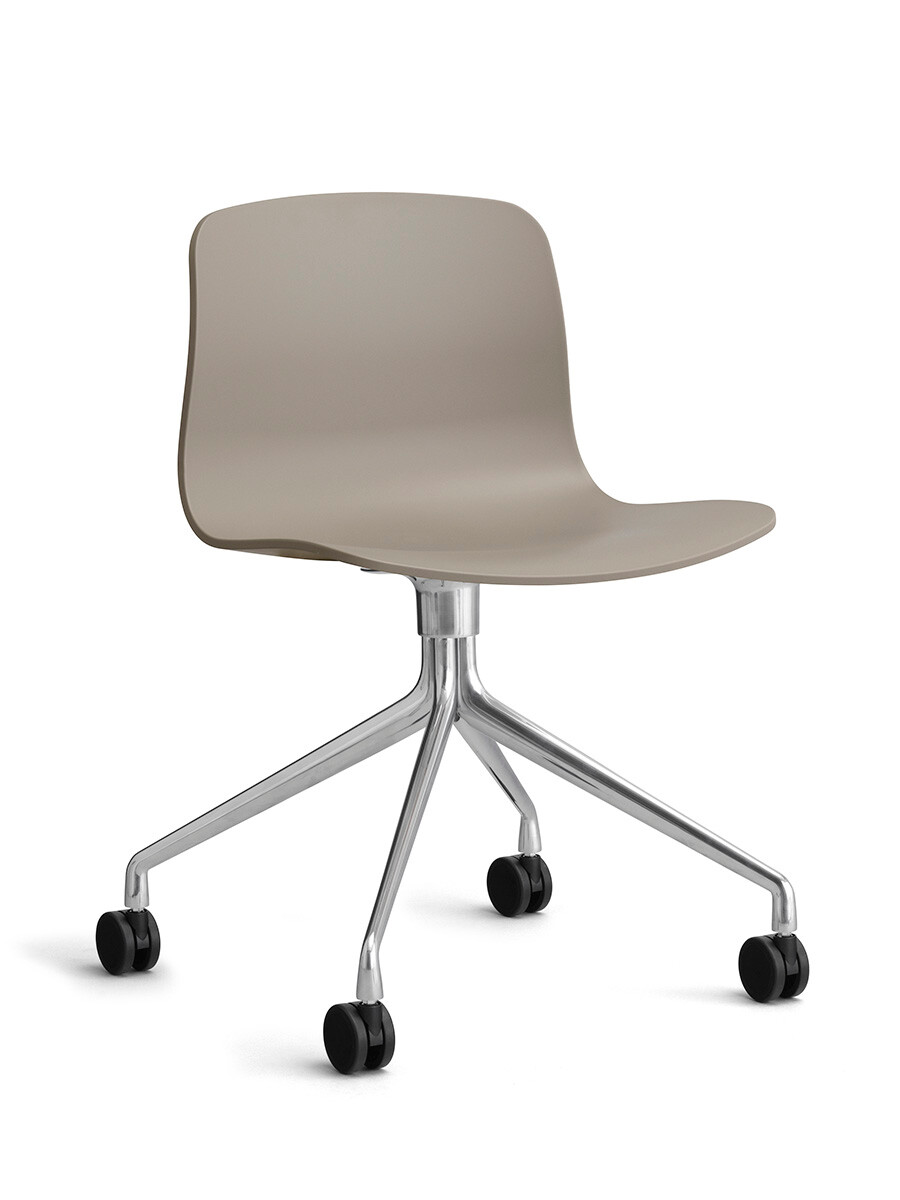 About a Chair AAC 14 fra Hay (Poleret aluminium, Khaki)