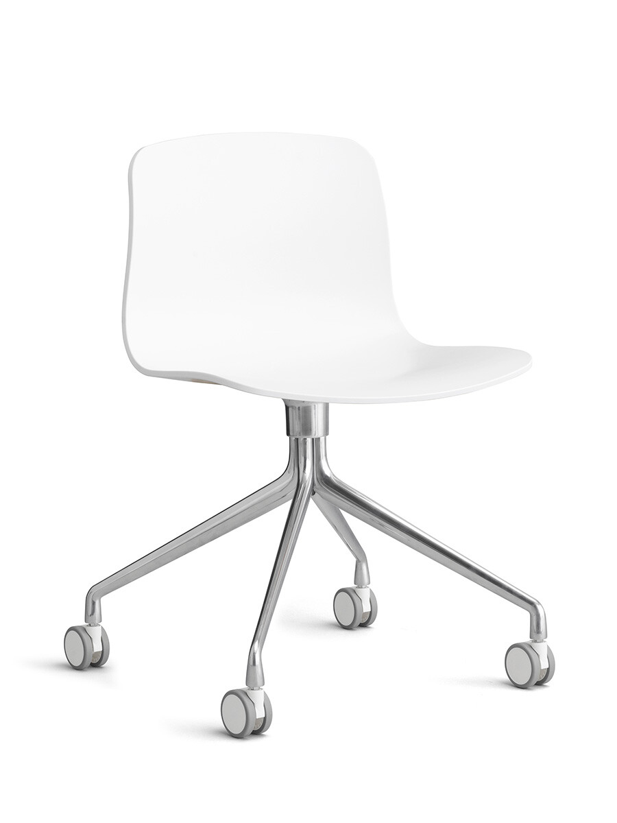 About a Chair AAC 14 fra Hay (White, Poleret aluminium)