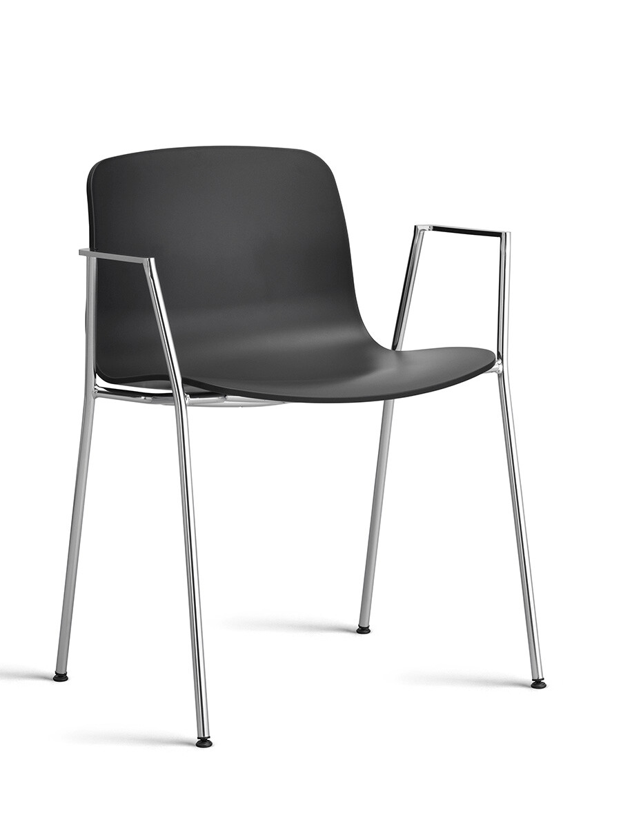 About a Chair AAC 18 fra Hay (Black, Forkromet stål)