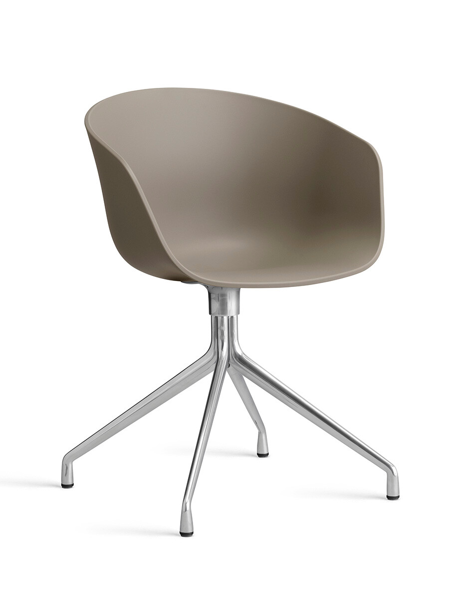 About a Chair AAC 20 fra Hay (Khaki, Poleret aluminium)