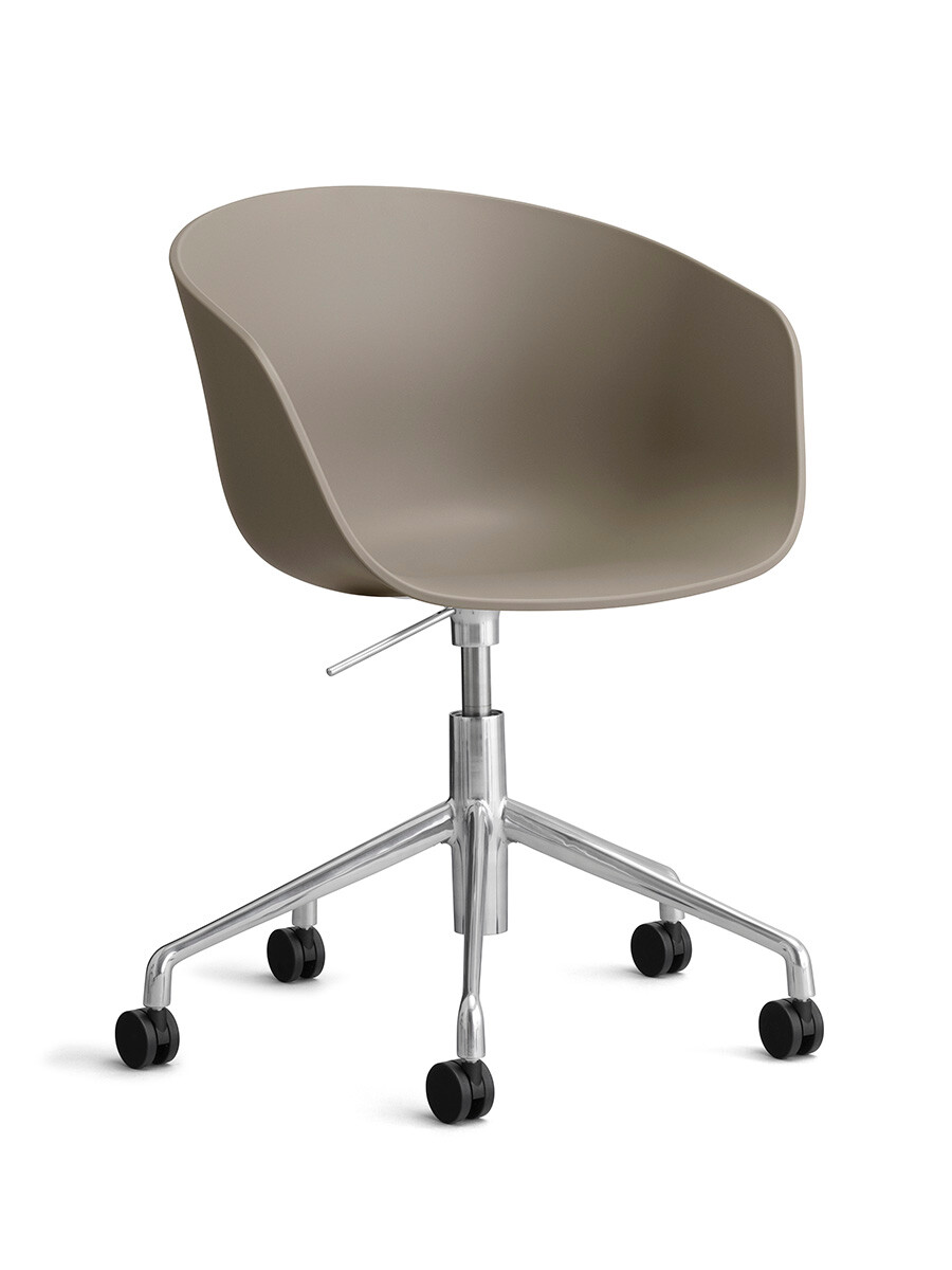 About a Chair AAC 52 fra Hay (Khaki, Poleret aluminium)