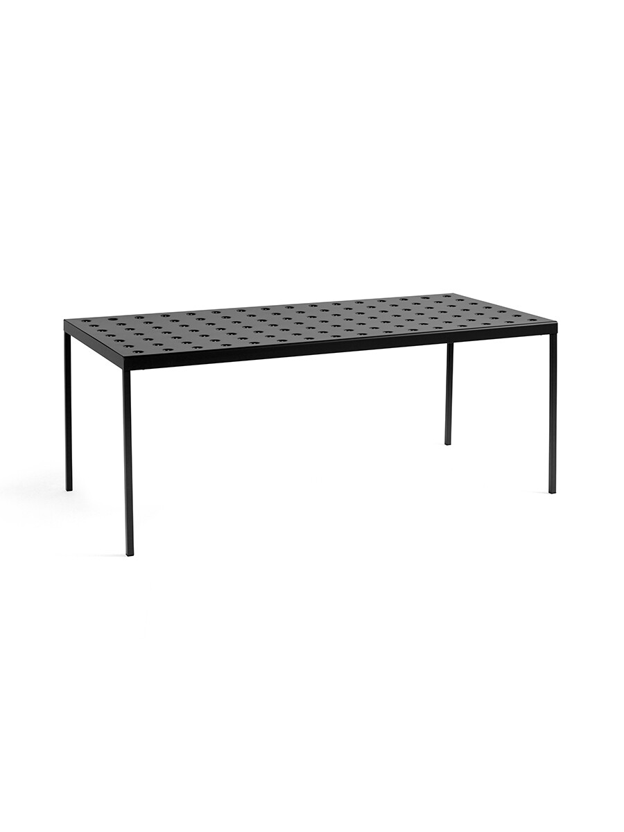 Balcony Table, 76x190 cm fra Hay (Anthracite)