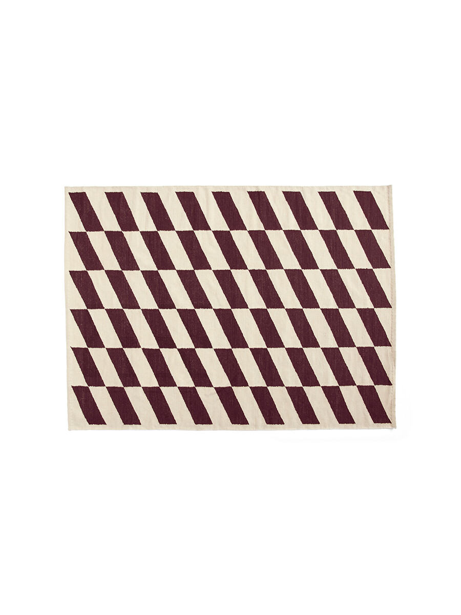 Shift Kelim Rug, 170 x 240 cm fra Hay (Burgundy)