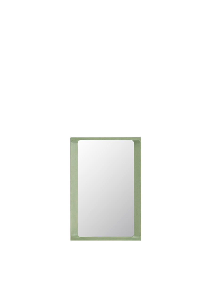 Arced Mirror, 80x55 fra Muuto (Light green)