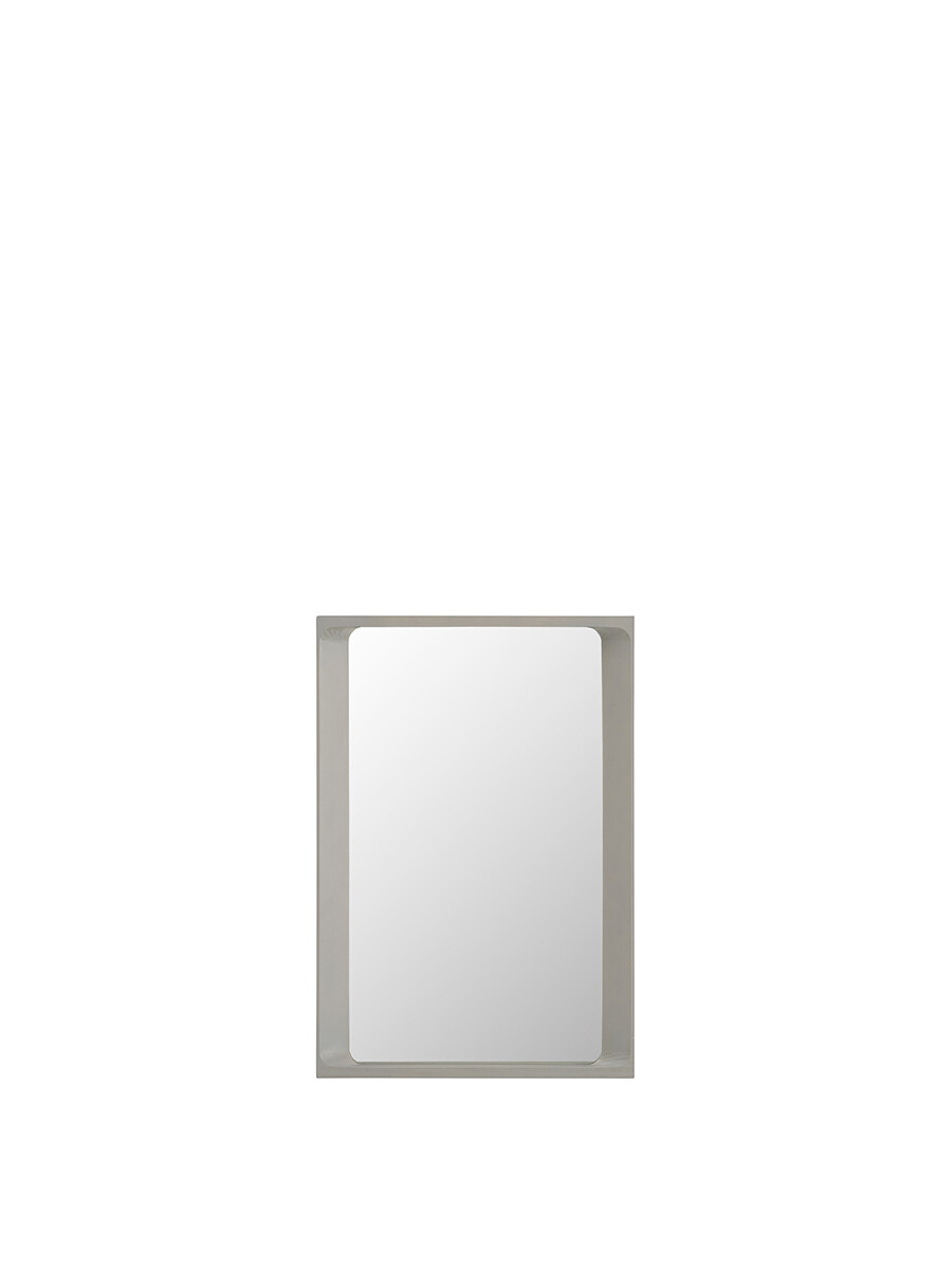 Arced Mirror, 80x55 fra Muuto (Light grey)