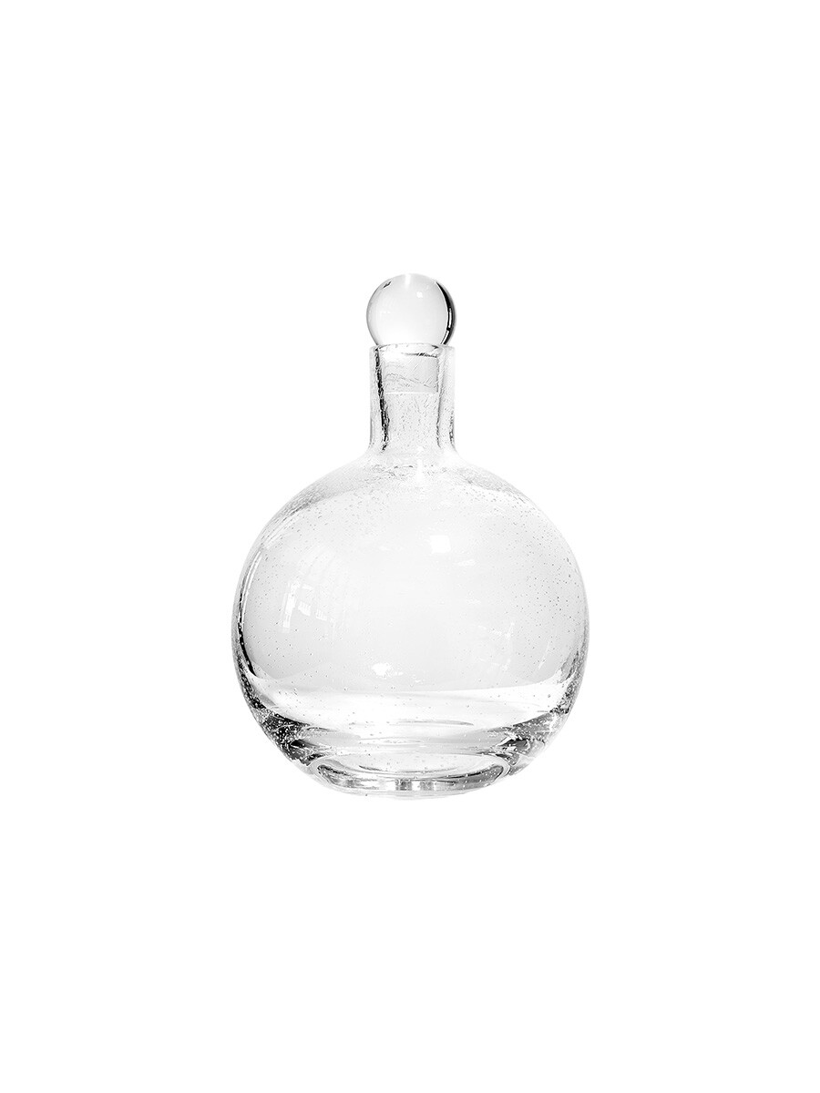 Bubble Glass Carafe Round fra Louise Roe