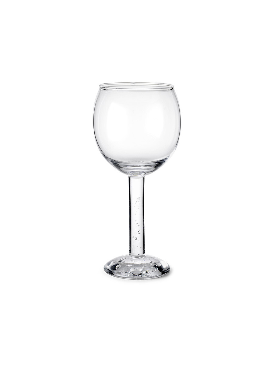 Bubble Glass Wine, plain top fra Louise Roe