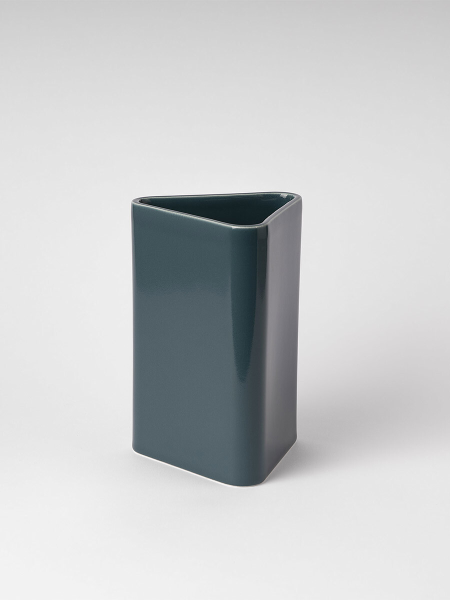 Canvas Vase, large fra raawii (Peacock Blue)