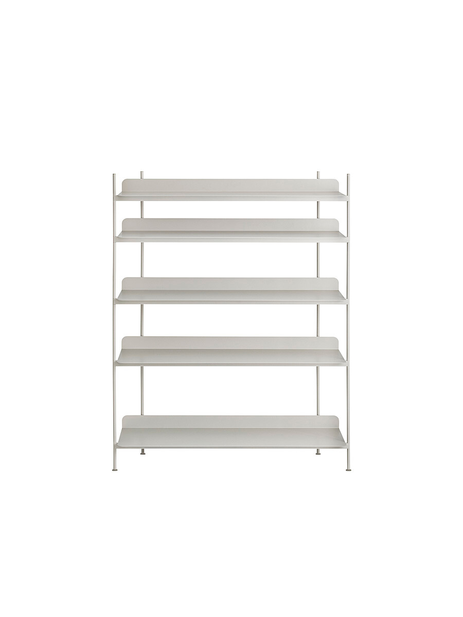 Compile Shelving System, configuration 3 fra Muuto (Grey)