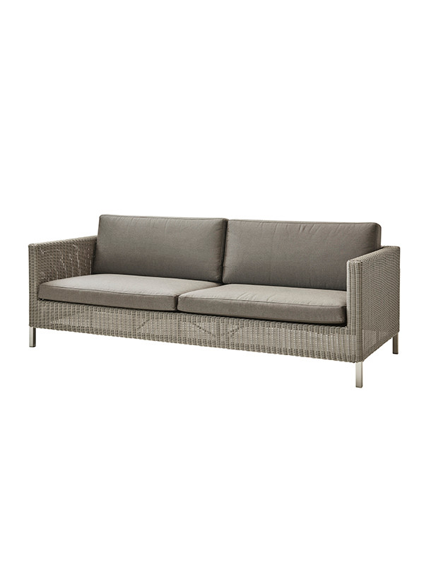 Connect 3 personers Sofa fra Cane-line (Taupe, Cane-line Natté)