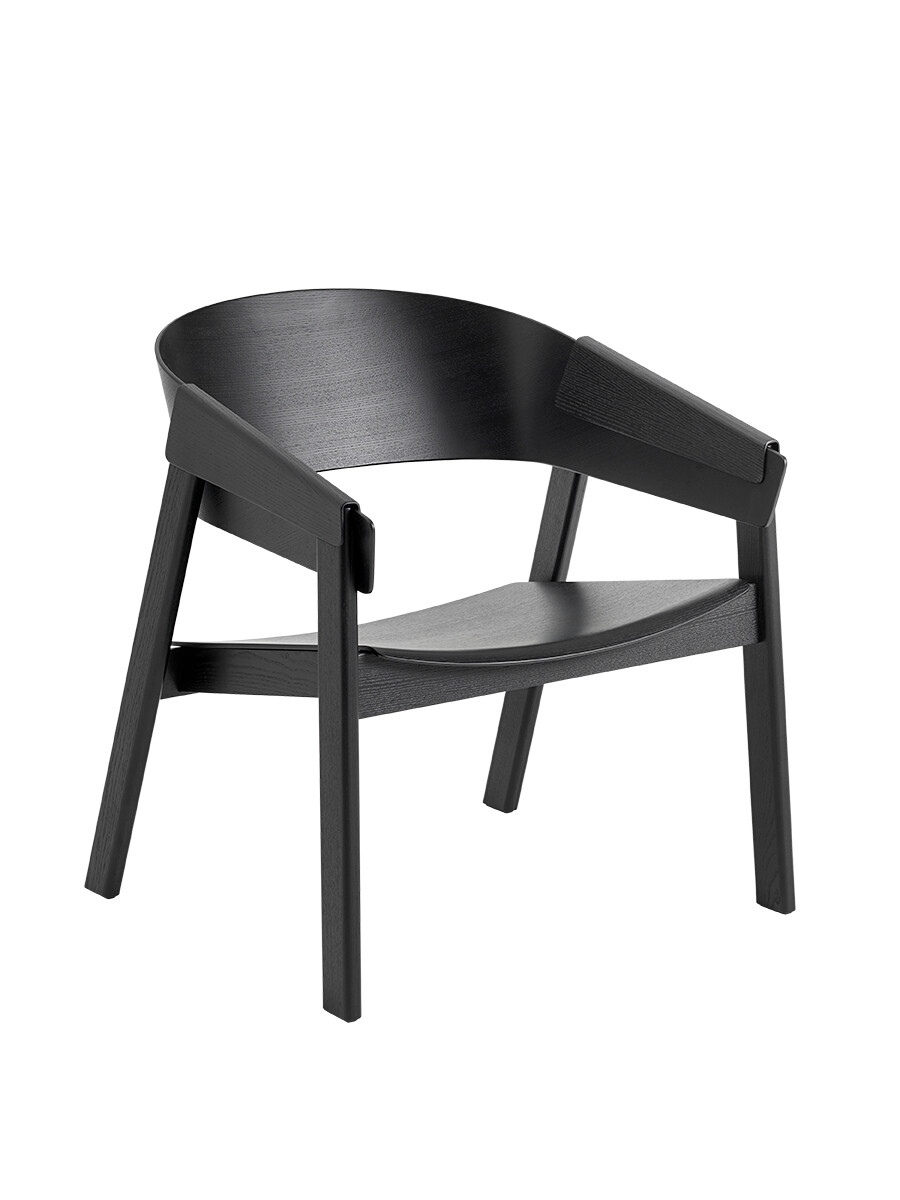 Cover Lounge Chair, black fra Muuto