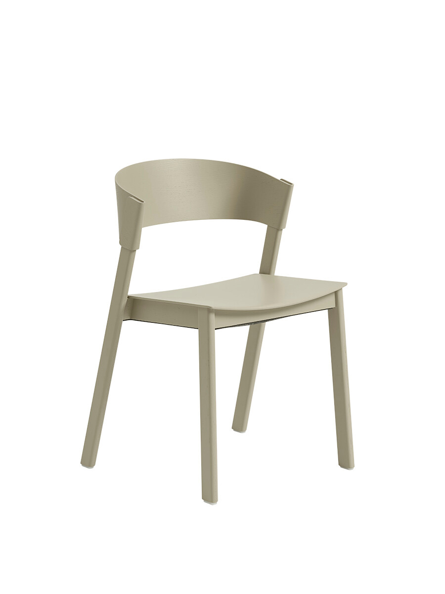 Cover Side Chair fra Muuto (Dark Beige)