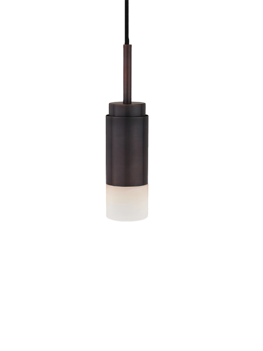 Donya ONYX Cylinder, white fra Anour (Browned Copper)