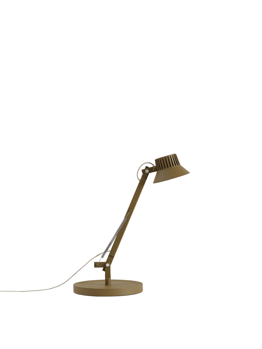 Dedicate S1 Bordlampe fra Muuto (Brown Green)