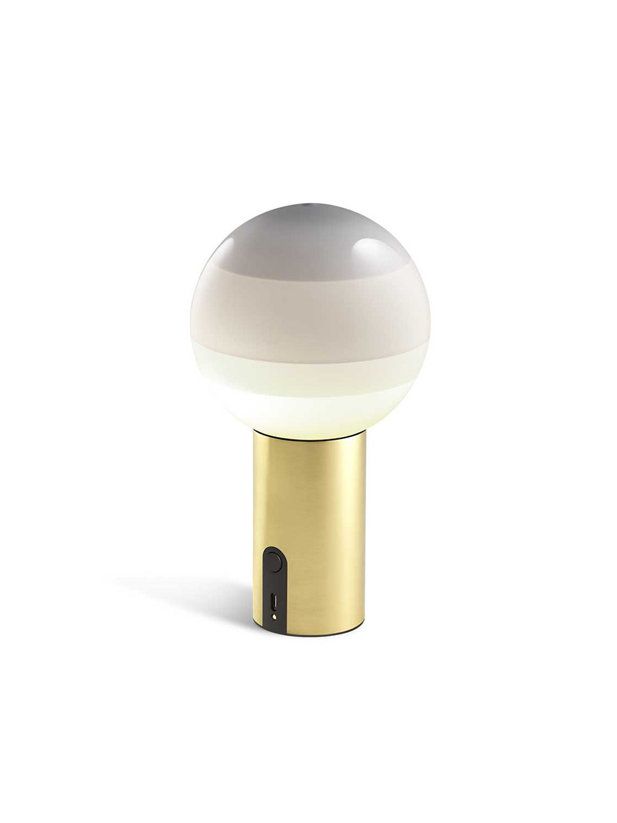 Dipping Light Portable bordlampe fra Marset (Hvid)