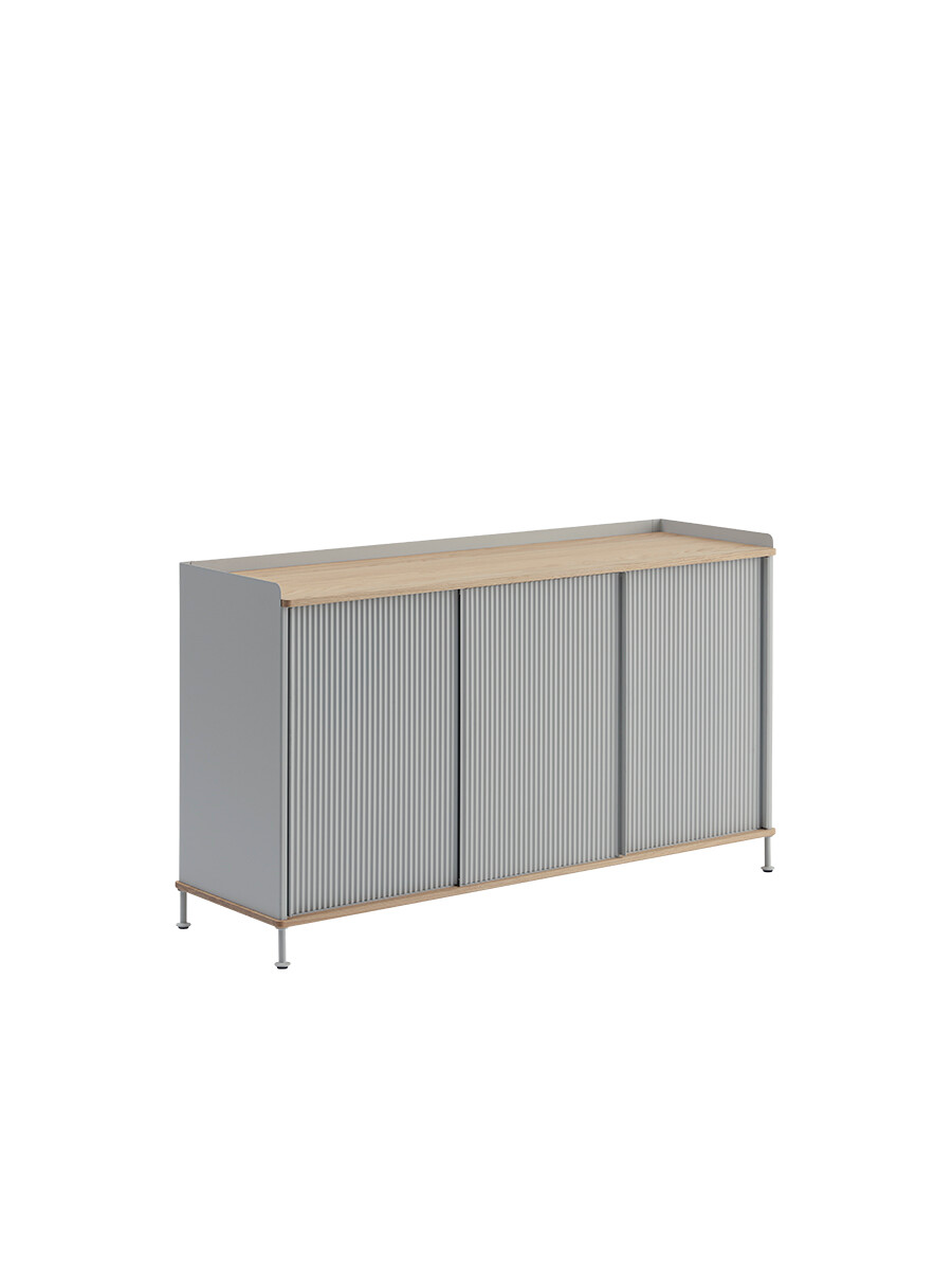 Enfold Sideboard, 148 x 45 cm fra Muuto (Grey)