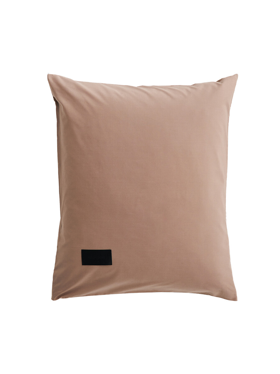 Pure Poplin Pillow Cover Single 50x70 cm fra Magniberg (Sand)